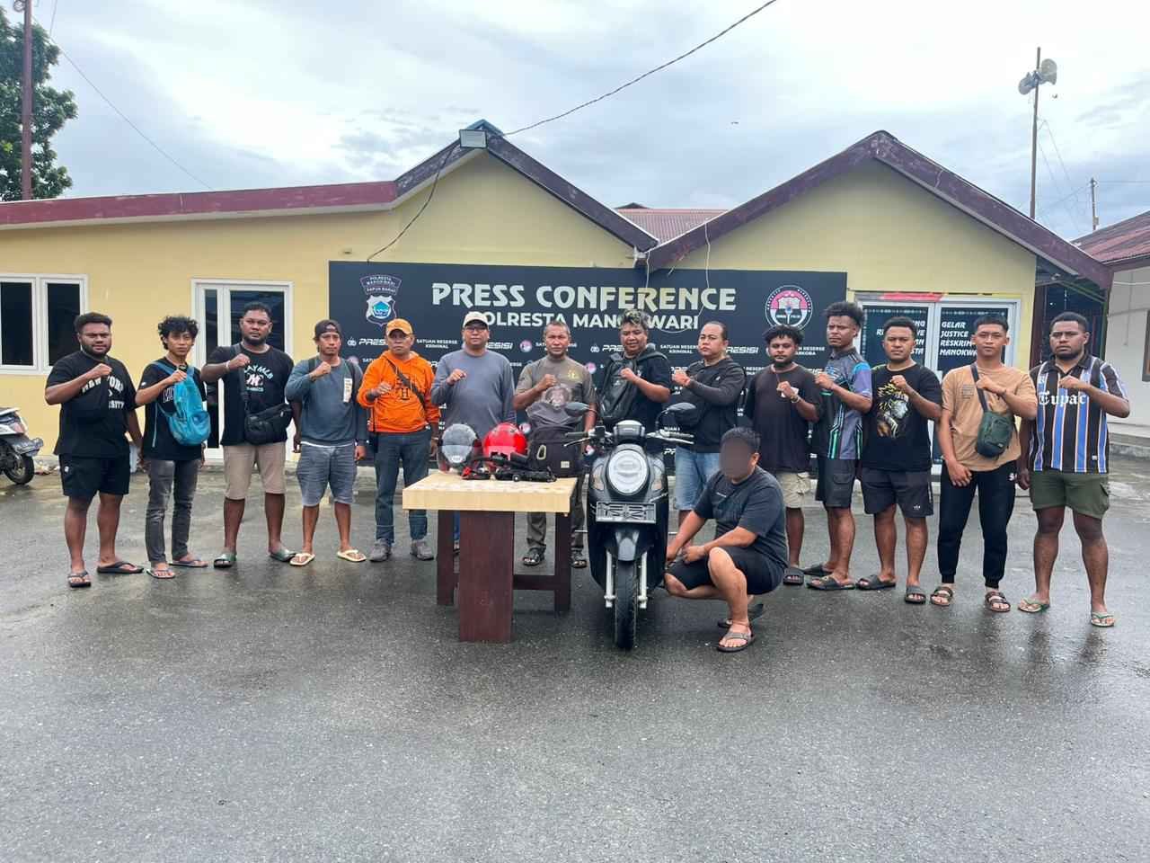 Polresta Manokwari Berhasil Ungkap Pencurian di Toko Emas, Polda Papua Barat Pastikan Penanganan Transparan dan Tegas