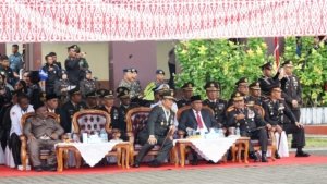 Polda Papua Barat Gelar Upacara Hari Bhayangkara ke-79 dengan Upacara dan Syukuran Penuh Kebersamaan