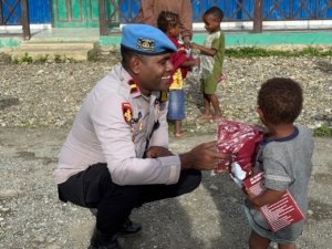Program Si-IPAR Operasi Rasaka Cartenz 2025 Hadir Mengajar Anak-anak Generasi Emas Papua di Kota Oksibil Kab. Pegunungan Bintang