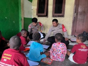Satgas Si Ipar Wujudkan Harapan Anak Tidak Sekolah di Distrik Dekai