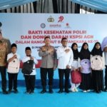 Rangkaian Hari Bhayangkara ke-79, Polri dan KSPSI Gelar Bakti Sosial