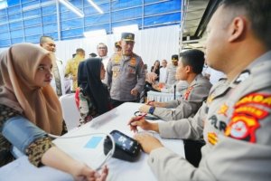 Kapolri Hadiri Bakti Kesehatan-Donor Darah KSPSI, Wujud Kepedulian ke Buruh