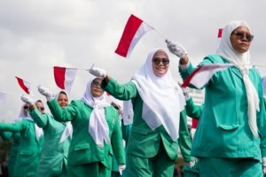 Fatayat NU Turut Andil Dalam HUT Bhayangkara ke-79, Kadiv Humas: Mari Terus Bersinergi Membangun Bangsa