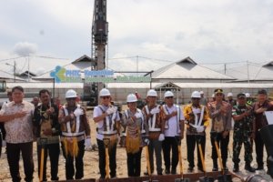 Menkes RI Letakkan Batu Pertama RSUD Kwaingga, Polres Keerom Kerahkan Pengamanan Maksimal