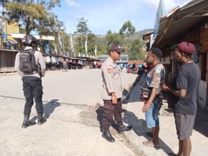 Inovatif dan Humanis, Polres Tolikara Gandeng Komunitas Ojek dalam Patroli Siaga Pasca HUT Bhayangkara ke-79