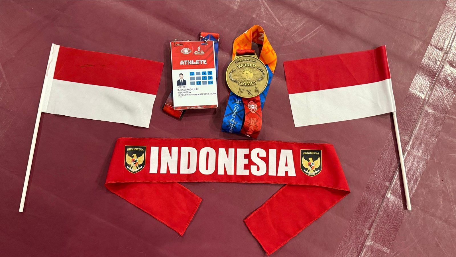 Anggota Polresta Jayapura Kota Polda Papua Juara Judo di Ajang Internasional