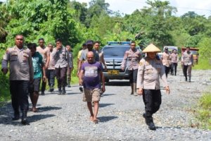 Polres Waropen Tinjau Lahan CJP dan Persiapkan Program Penanaman Jagung Serentak
