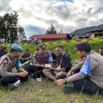 Program Satgas Keladi Sagu ORC 2025 Polres Peg. Bintang Hadir Ikhlas Memberikan Pelayanan Kesehatan Pemeriksaan Tekanan Darah Kepada Masyarakat