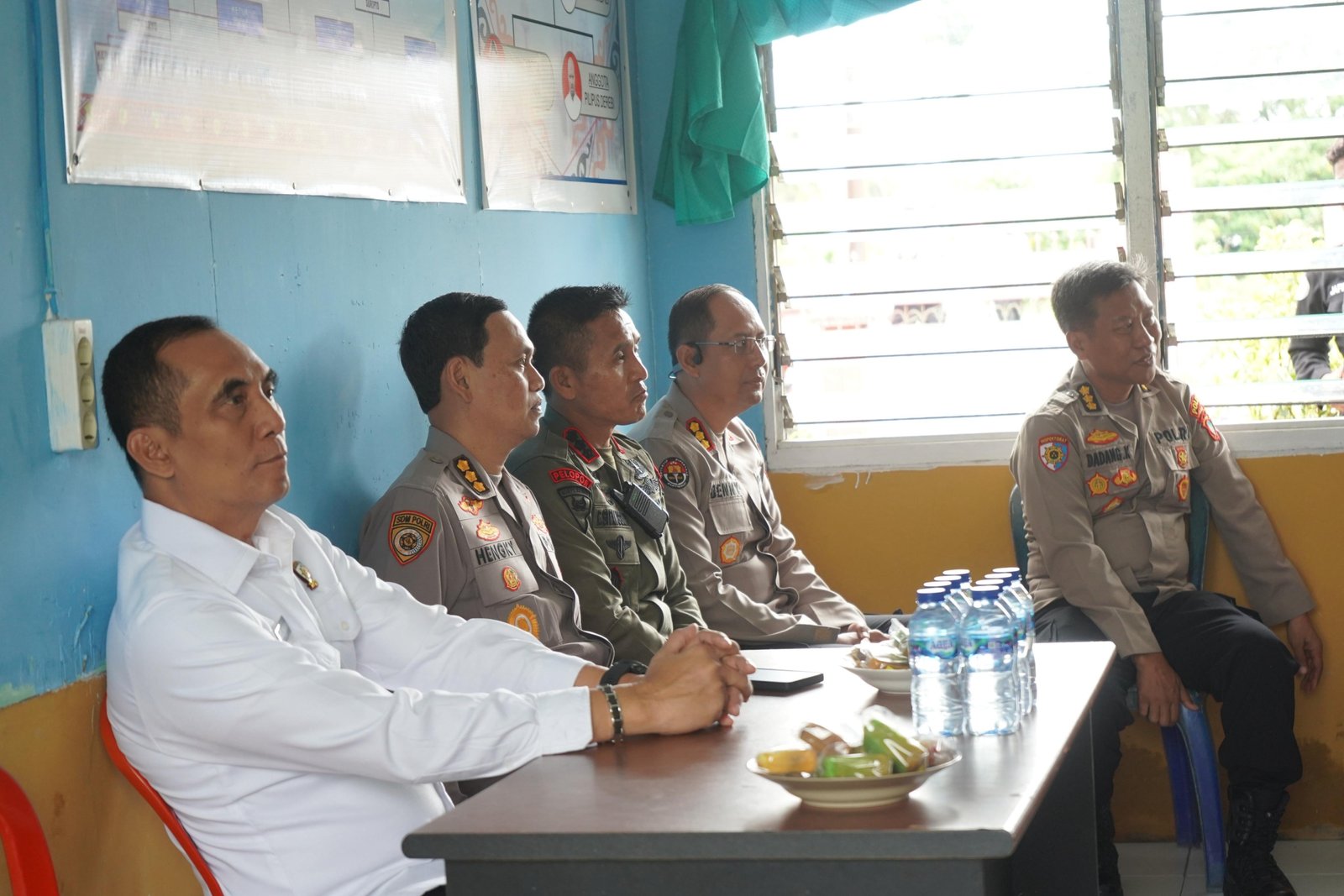 Tim Itwasum Polri Tinjau Lahan Penanaman Jagung dan Lahan Program Perumahan Presiden di Distrik Anday, Manokwari