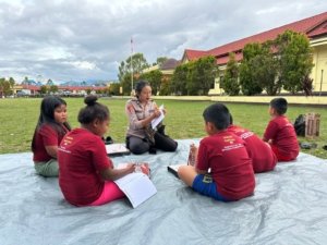 Subsatgas Si-ipar Polres Jayawijaya Gelar Kegiatan Edukatif di Halaman Mako, Wujud Kepedulian Polri Melalui Operasi Rasaka Cartenz 2025