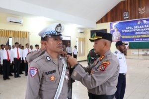 Selama 14 hari kedepan, Polres Teluk Wondama gelar Operasi Patuh Mansinam 2025