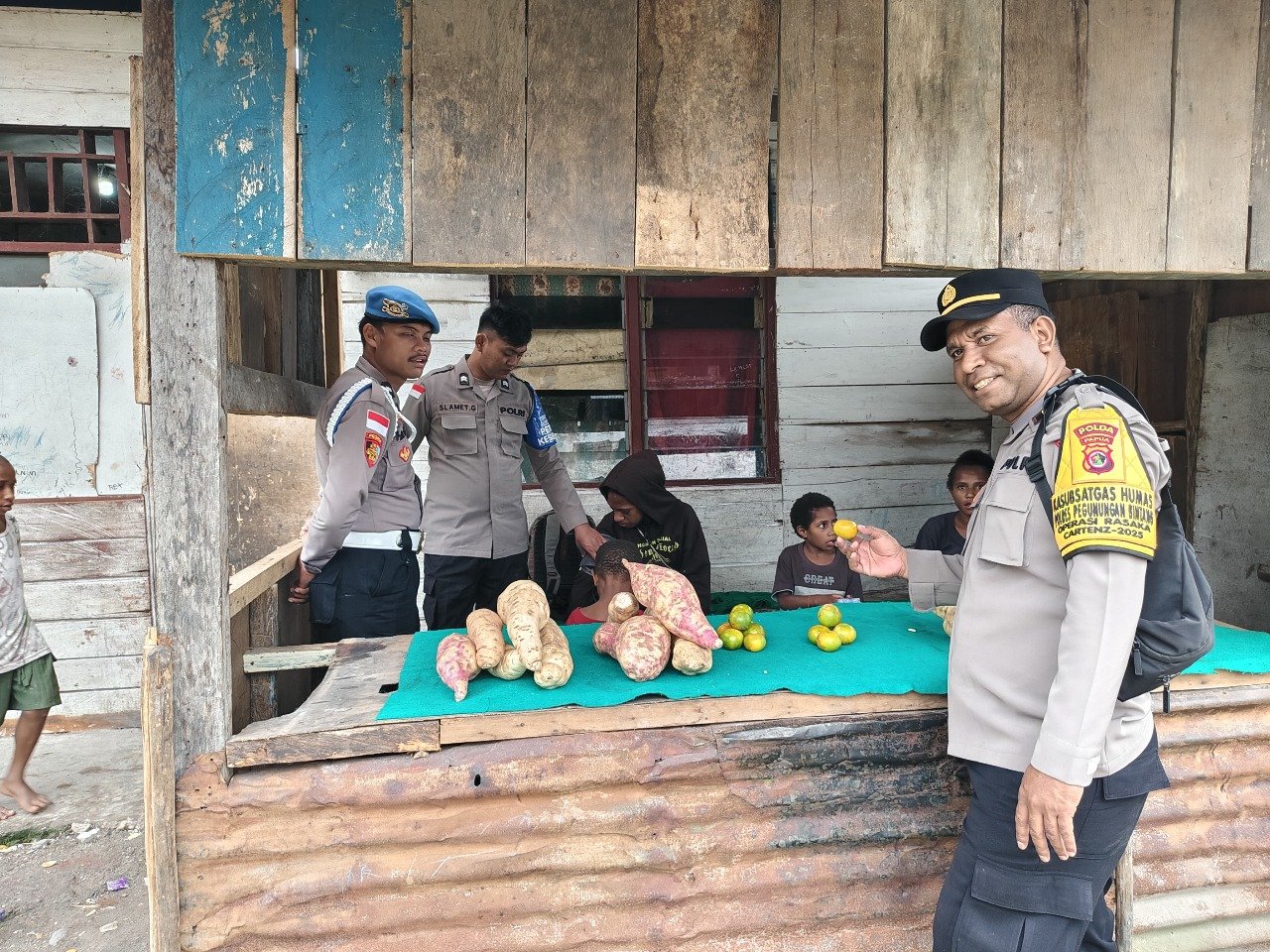 Program Satgas Keladi Sagu ORC 2025 Polres Pegunungan Bintang Hadir Melindungi Mengayomi dan Melayani Masyarakat Dengan Sepenuh Hati