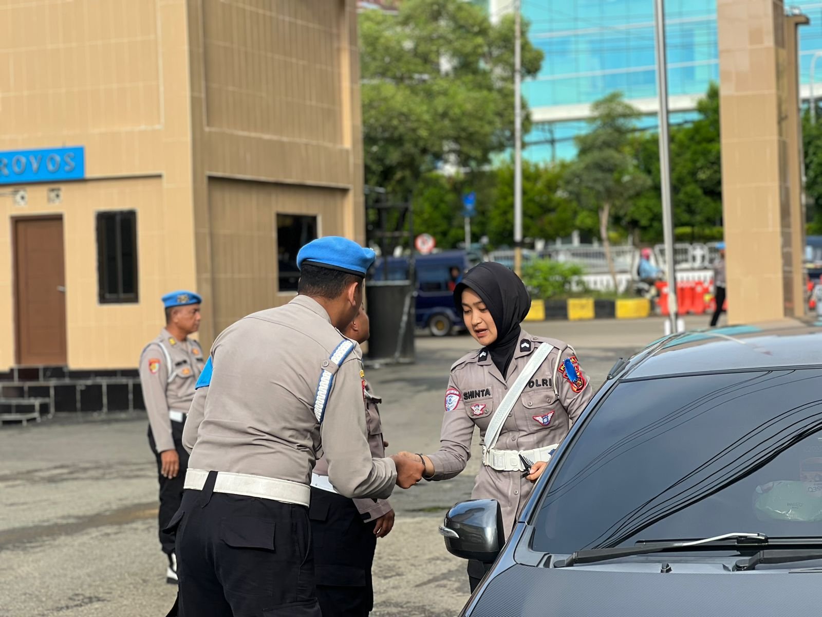 Bid Propam Polda Papua Gelar Ops Gaktibplin Pemeriksaan Kendaraan Anggota Di Mako Polda Papua