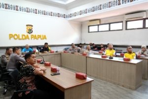Polda Papua Ikuti Anev Aplikasi Astina Polri, Dorong Digitalisasi Administrasi