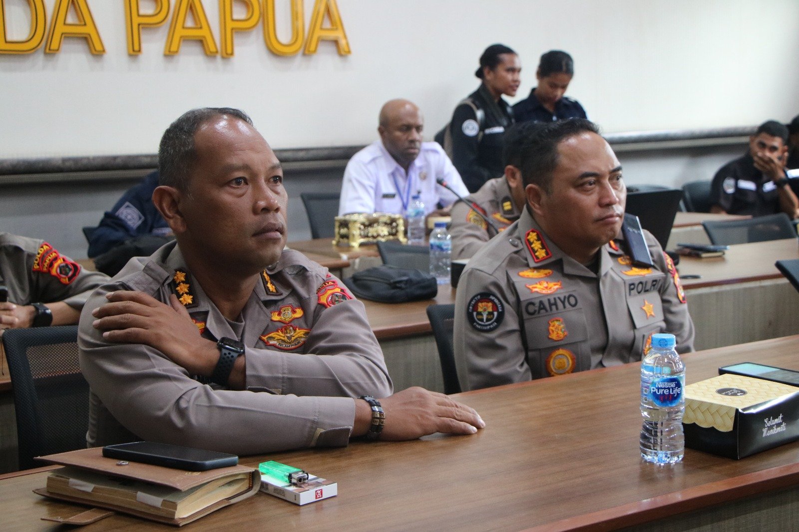 Polda Papua Ikuti Zoom Meeting Anev Pendataan 74 SPPG, Dorong Optimalisasi Program Gizi Nasional