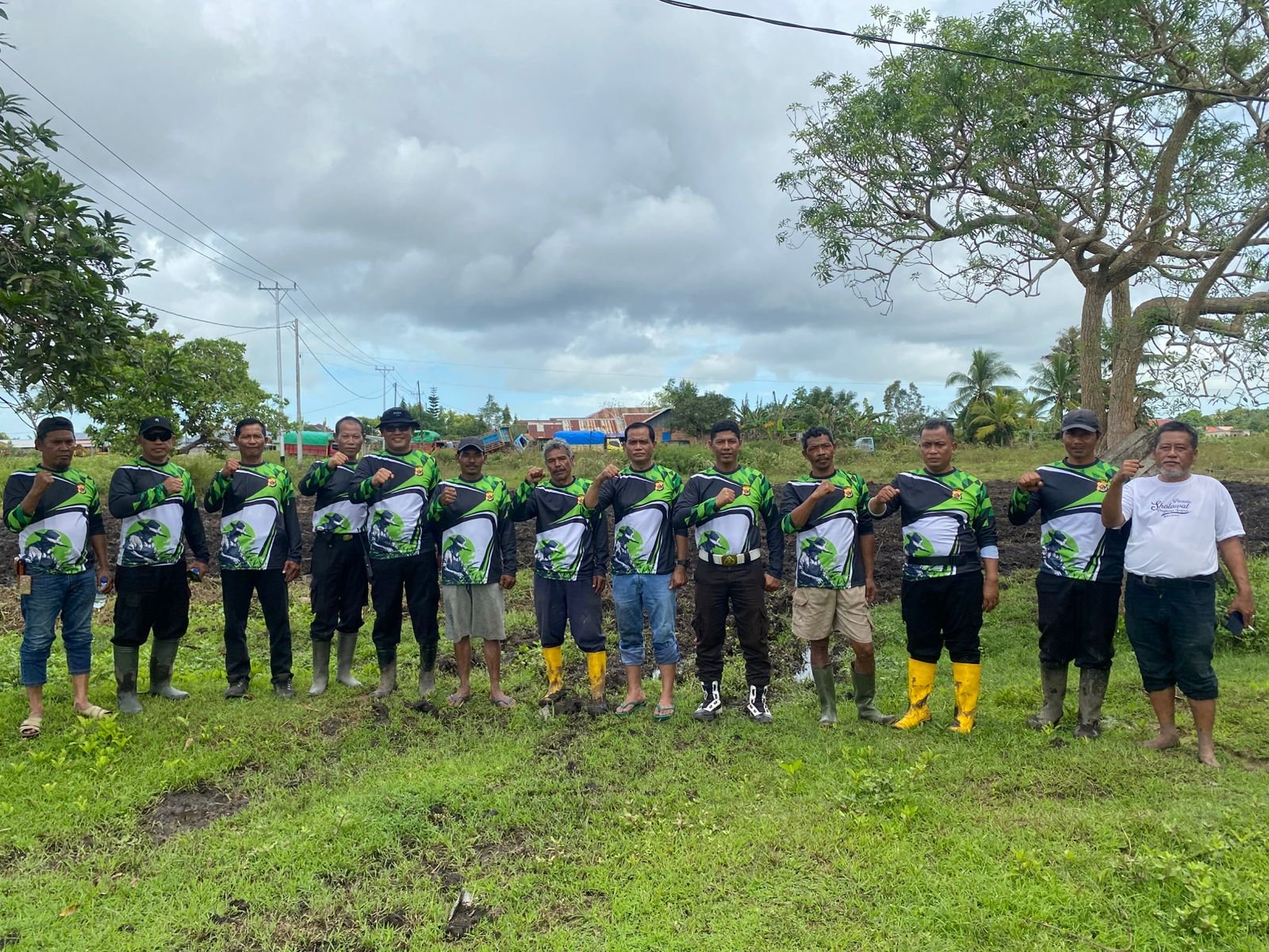Polsek Merauke Kota Dukung Program Ketahanan Pangan melalui Penanaman Jagung
