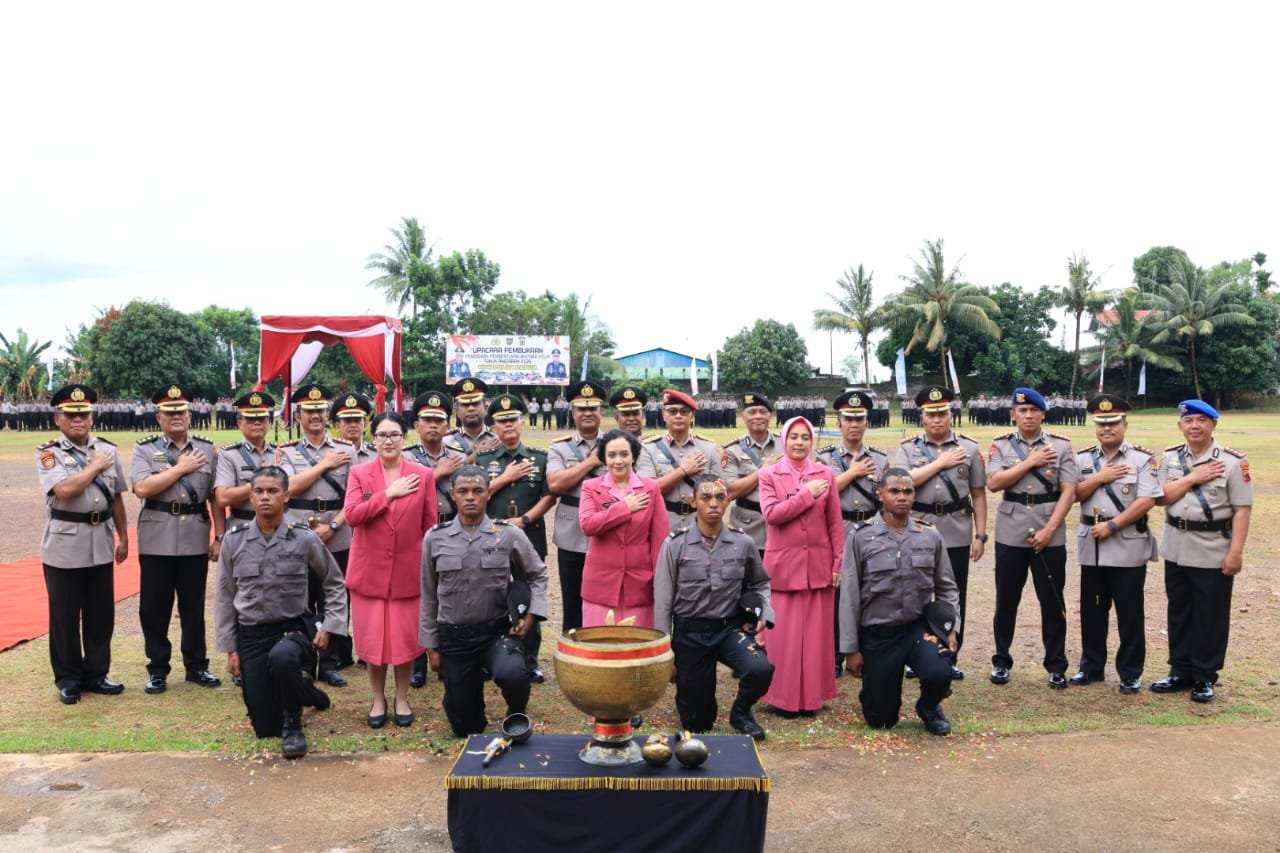 428 Calon Bintara Polri Resmi Ikuti Pendidikan di SPN Polda Papua