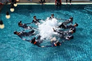 Perkuat Kolaborasi Kesehatan Antar Negara Asean, TNI AL Ikuti Maritime And Aquatic Life Support International Course Di Thailand