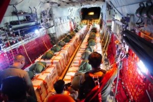 Satgas Garuda Merah Putih II, Airdrop Hari ke-5 Untuk Gaza