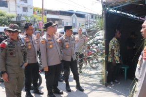 Pastikan PSU Berjalan Aman dan Lancar, Astamaops Kapolri Tinjau Sejumlah TPS di Jayapura