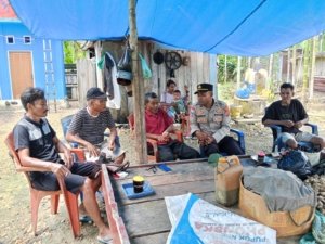 Polsek Muara Tami Perkuat Sinergi dengan Warga Pasca Pemilu