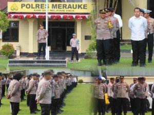 Kapolres Merauke Tekankan Profesionalitas, Sikap Humanis, dan Etika Bermedia Sosial