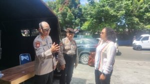 Dirsamapta Polda Papua Pantau dan Lakukan Patroli di Bawaslu Papua Pasca Pencoblosan Pilkada