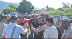 Jaga Ketertiban dan Kelancaran Transportasi Udara, Polsek KP3 Bandara Sentani Amankan Aksi Demo Tanpa Izin