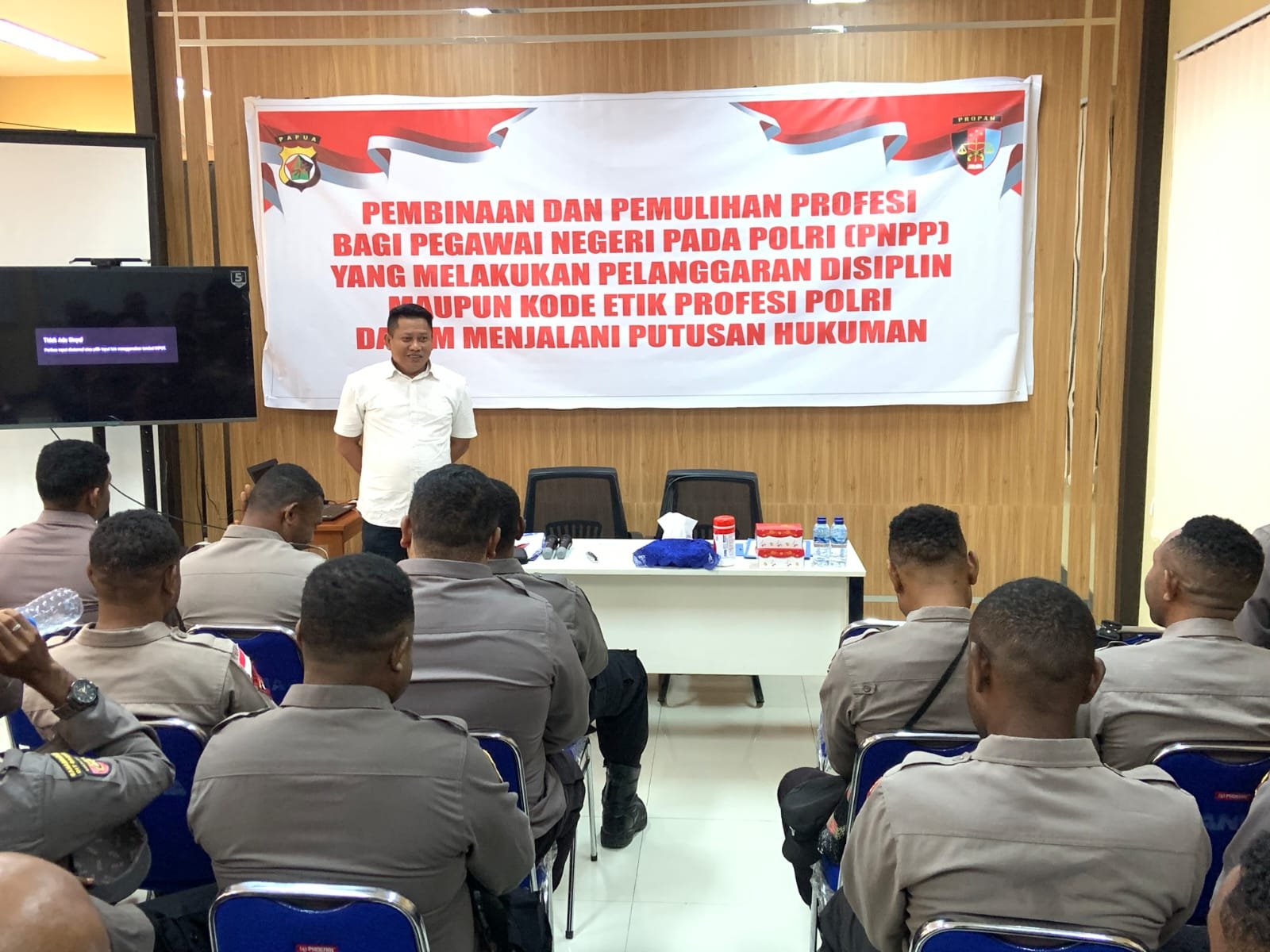 Bangkitkan Integritas, Polda Papua Gelar Pembinaan Profesi Hari Ke-3