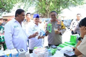 Kapolda Papua Resmikan Gerakan Pangan Murah Serentak di Sentani