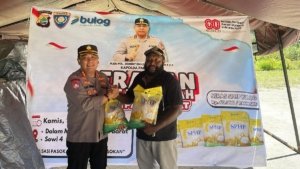 Direktorat Binmas Polda Papua Barat Laksanakan Gerakan Pangan Murah