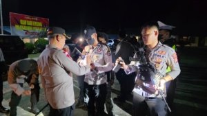 Wujudkan Kamtibmas Kondusif, Polres Mappi Lakukan Sweeping dan Patroli Menjelang HUT RI ke-80