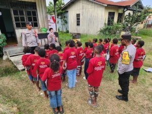 Program Si-IPAR Operasi Rasaka Cartenz 2025 Polres Pegunungan Bintang Hadir Menjadi Sosok Yang Penuh Inspirasi Mengajar Dengan Penuh Kasih di Kota Oksibil Kab. Pegunungan Bintang
