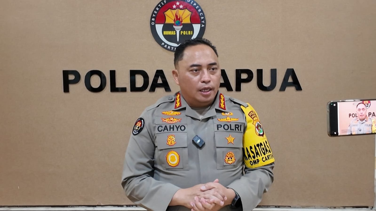 Polda Papua Imbau Masyarakat Tetap Jaga Kamtibmas Pasca HUT RI ke-80