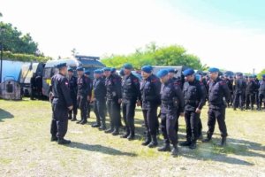 Polda Papua Gelar Apel Pengecekan Personel Pengamanan Unjuk Rasa dan Pleno PSU Pilgub 2024