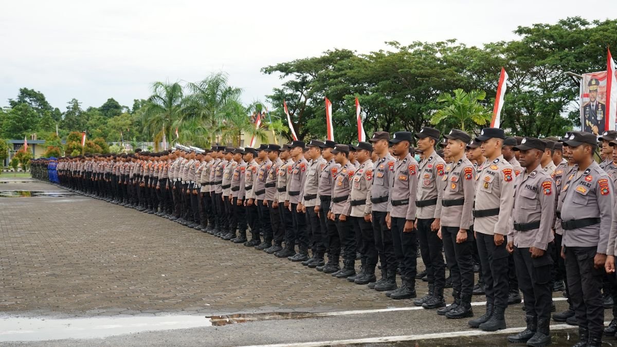 Polda Papua Barat Gelar Upacara Hari Juang Polri