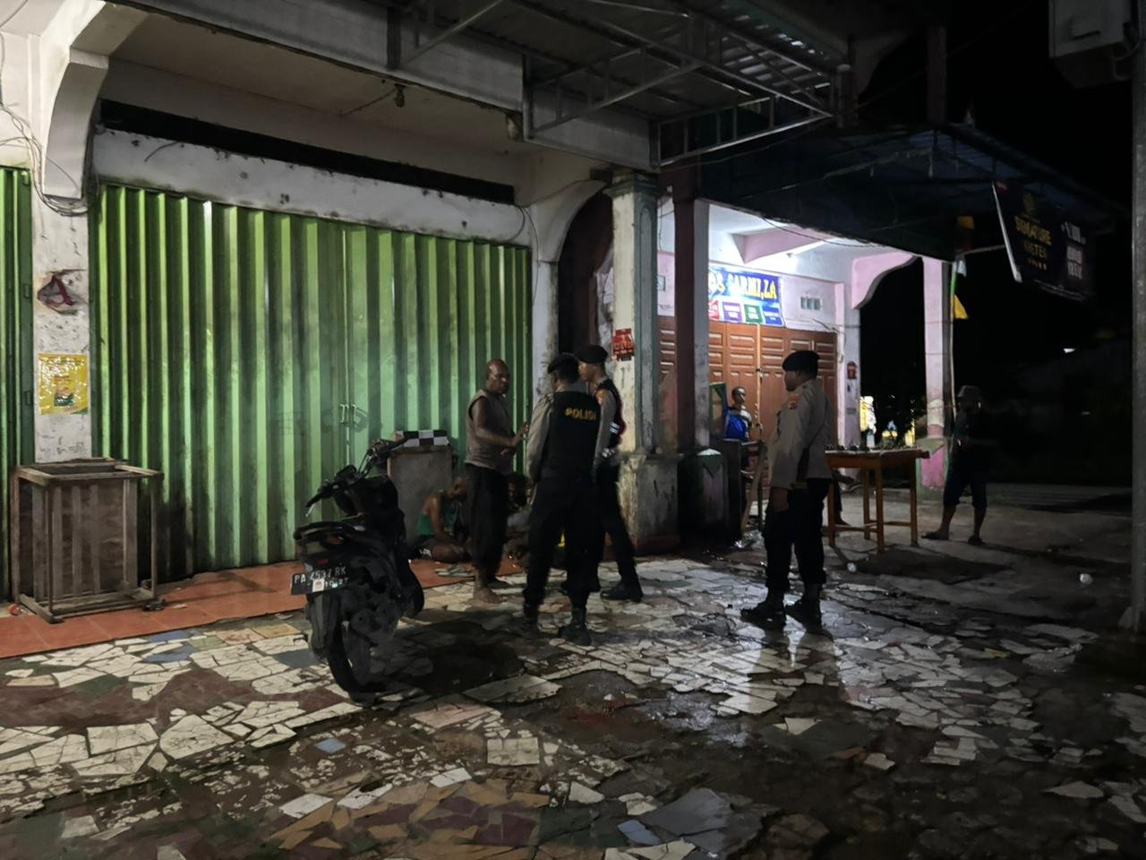Sat Samapta Polres Sarmi Rutin Gelar Patroli KRYD Pasca Hasil PSU Pleno KPU Papua