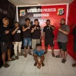 Polda Papua Barat melalui Polresta Manokwari Tangkap Pelaku Curat di Manokwari, Satu Masih Diburu