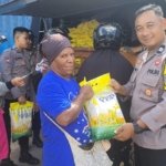 Ratusan Warga Terbantu, Polres Merauke Lanjutkan Operasi Gerakan Pangan Murah