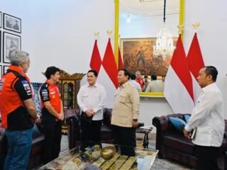 Presiden Prabowo Terima Kunjungan Juara Dunia MotoGP Marc Marquez dan Dua Pembalap Muda Indonesia