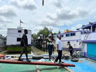 Polda Papua Laksanakan Pengawasan Lanjutan di Kawasan Pelabuhan Kabupaten Merauke, Papua Selatan