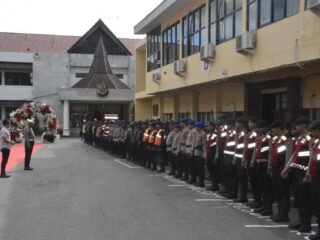 Polda Papua Gelar Apel Operasi Lilin Cartenz-2025, Perkuat Pengamanan di Hari Keempat Operasi