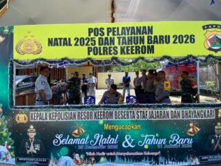 Pastikan Pelayanan Optimal, Wakasatgasopsda Tinjau Kesiapsiagaan Pos Pelayanan di Kabupaten Keerom