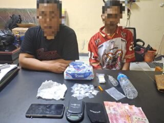 Direktorat Reserse Narkoba Polda Papua Ungkap Jaringan Pengedar Sabu Di Kotaraja, Dua Tersangka Diamankan
