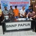 Pastikan Akuntabilitas, Bid Labfor Polda Papua Uji Keaslian Barang Bukti Sebelum Dimusnahkan di BNNP