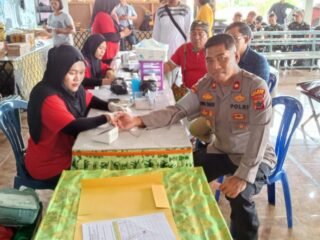 Sambut Nyepi 1948 Saka, Polres Keerom Gelar Donor Darah untuk Pererat Toleransi dan Sinergitas