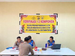 Polda Papua Laksanakan Verifikasi 13 Komponen Seleksi Pendidikan S-2 STIK Tahun Anggaran 2026
