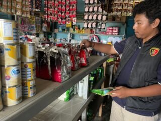 Polres Keerom Pastikan Stok Bahan Pokok Aman, Harga Relatif Stabil