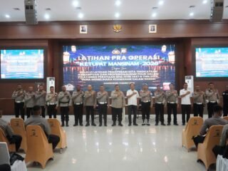 Polda Papua Barat Gelar Latihan Pra Operasi Ketupat Mansinam 2026, Tingkatkan Kesiapan Pengamanan Idul Fitri