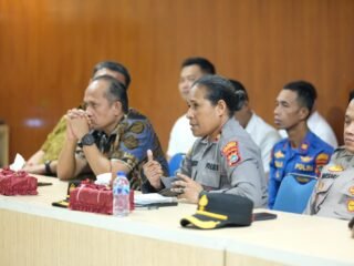 Kapolda Papua Barat Laksanakan Kunjungan Kerja ke Polresta Manokwari